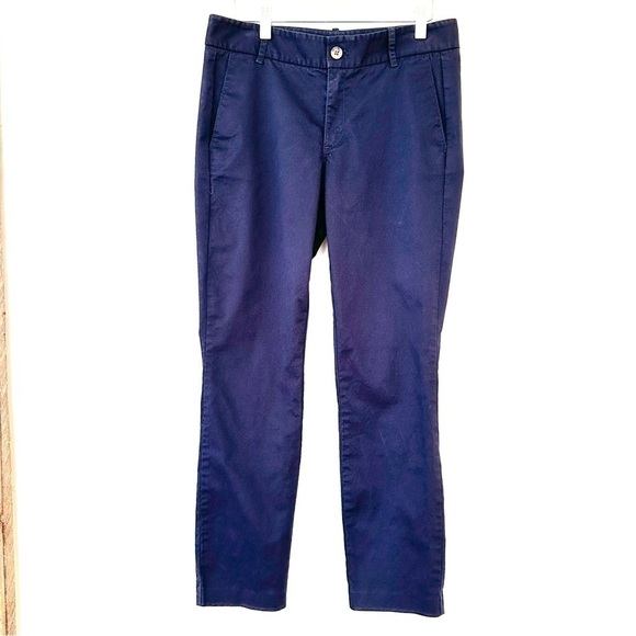 J. Crew Frankie pants  in a stretch cotton fabric, medium rise, cropped - Picture 3 of 14